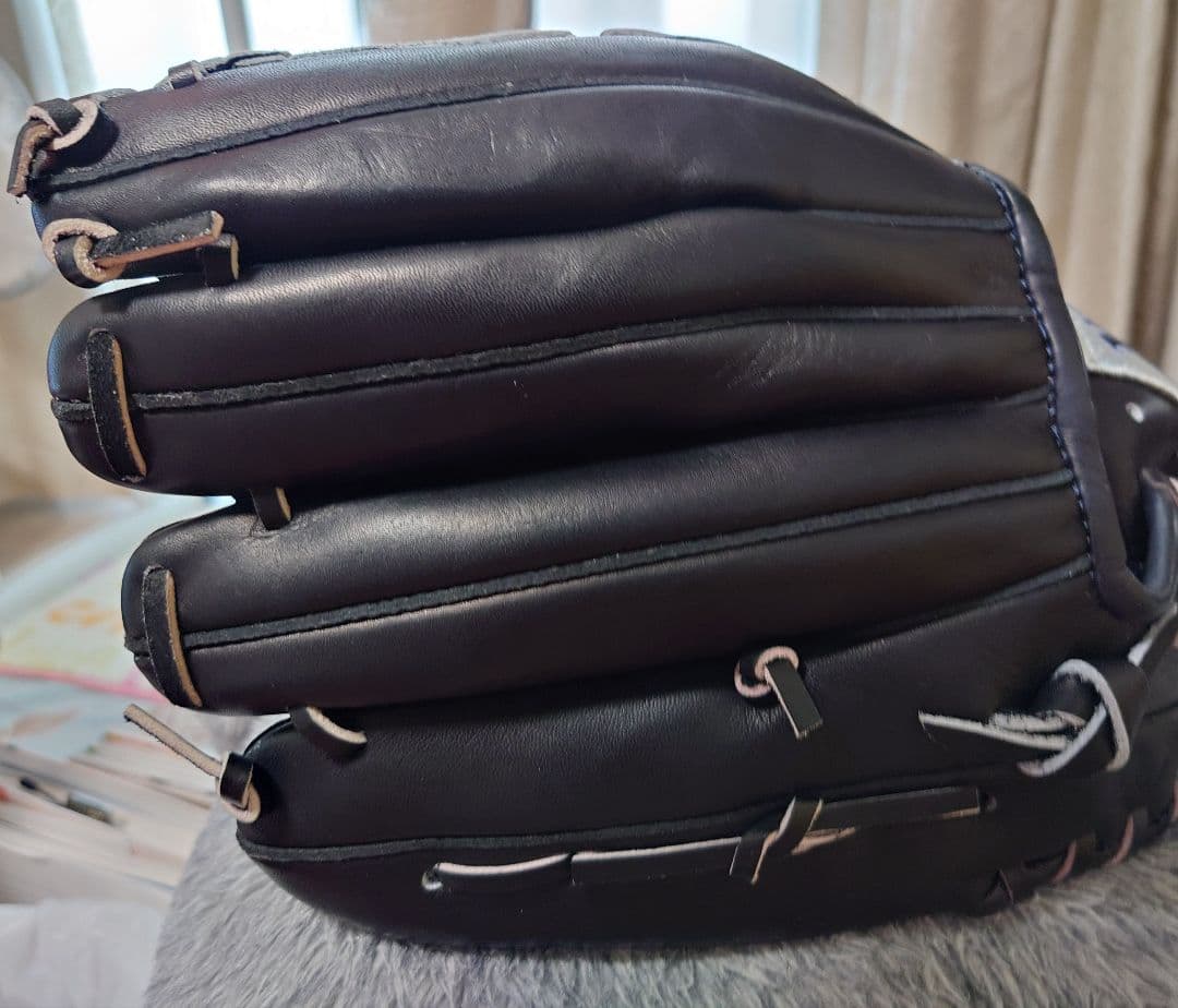 NOMOY 硬式グローブ 黒 レザー