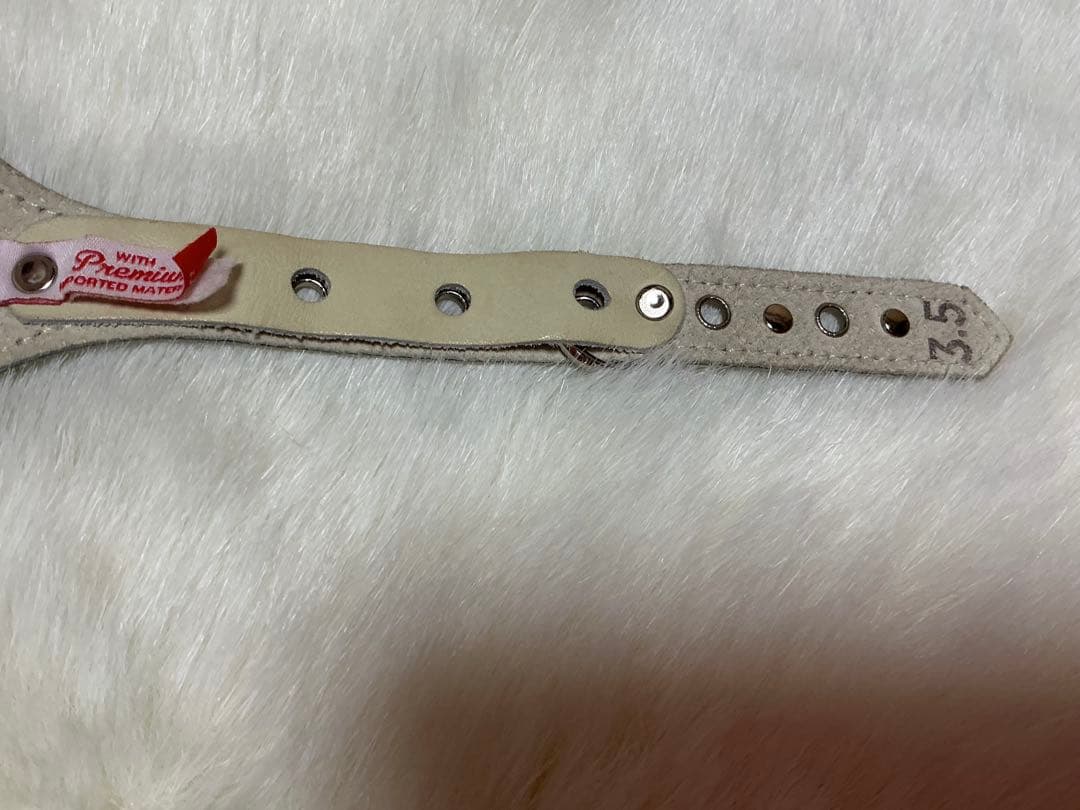 BUDDY BELT 3.5 ブルーグレーラインストーン付き