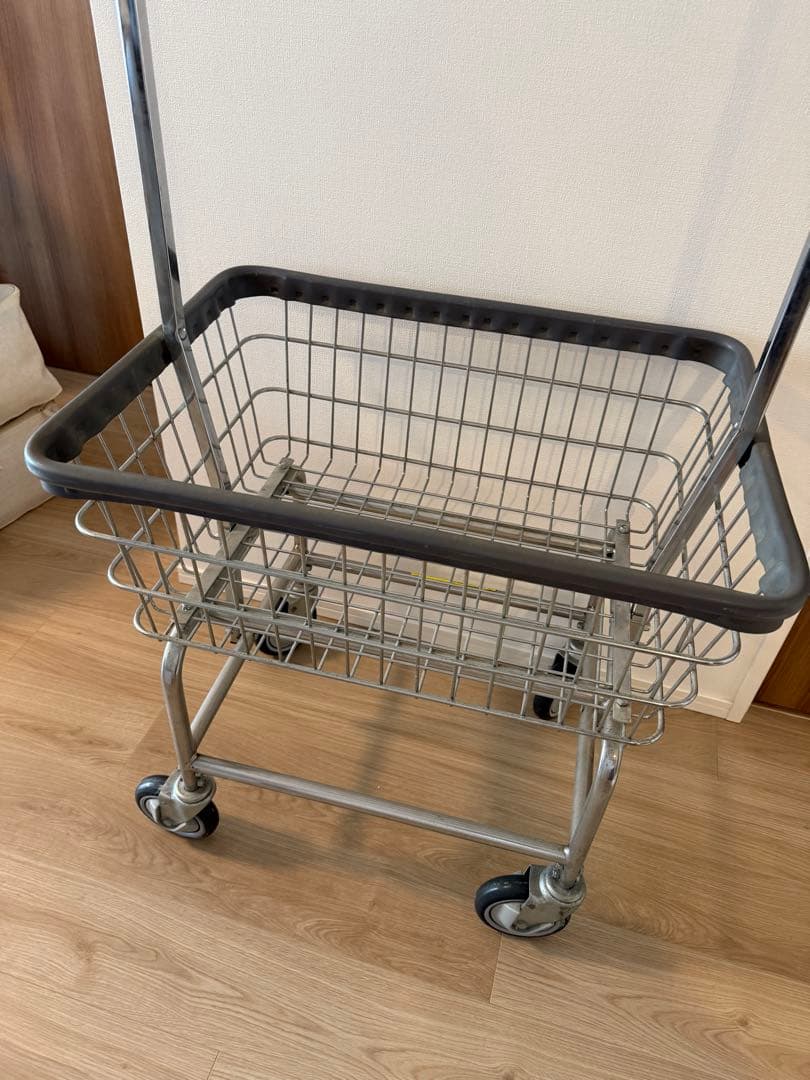 パシフィックファニチャーサービスLAUNDRY CART DOUBLE POLE