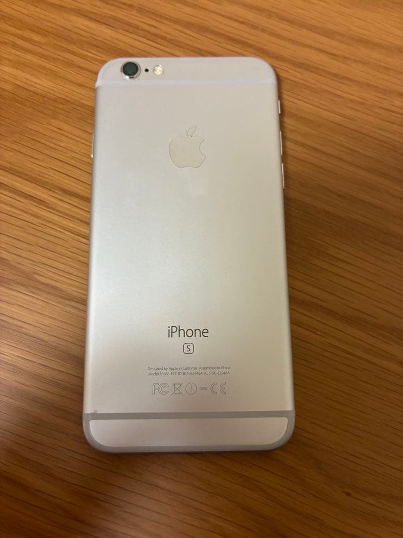 iPhone6s 本体 64GB 美品 MKQP2J/A バッテリー100%