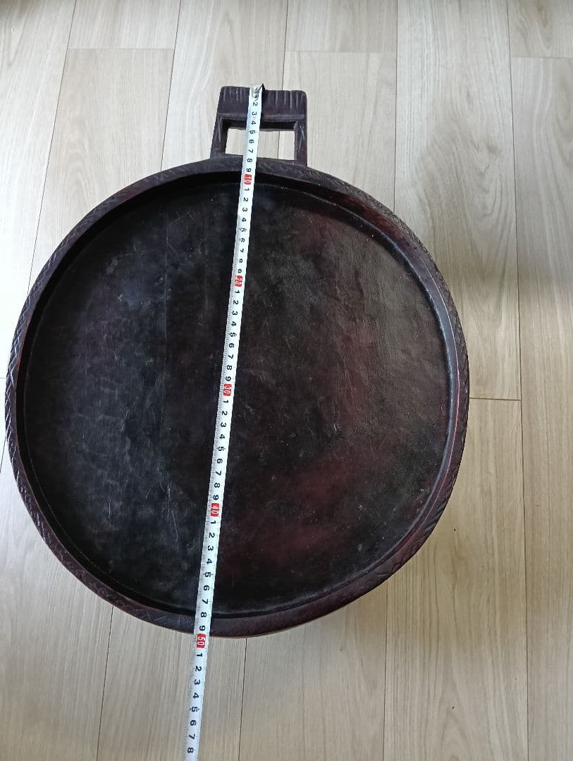 アフリカ　エチオピア　アンティーク　コーヒーテーブル