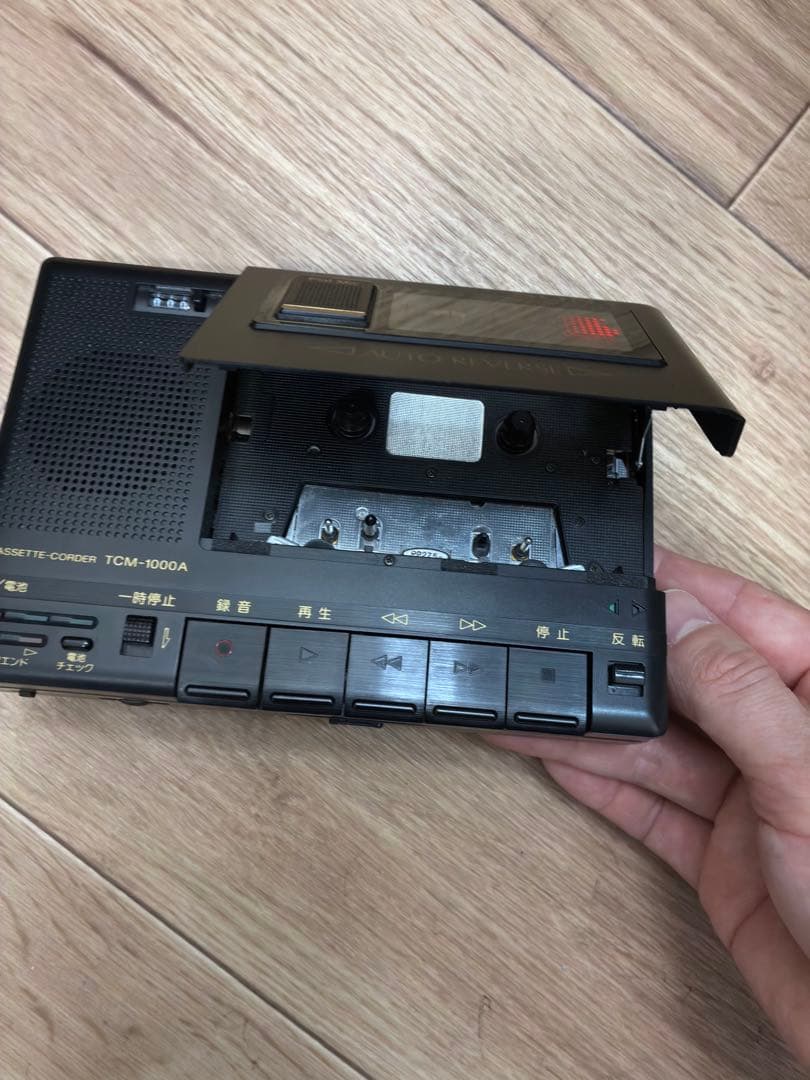 SONY TCM-1000A カセットプレーヤー、完動品、美品