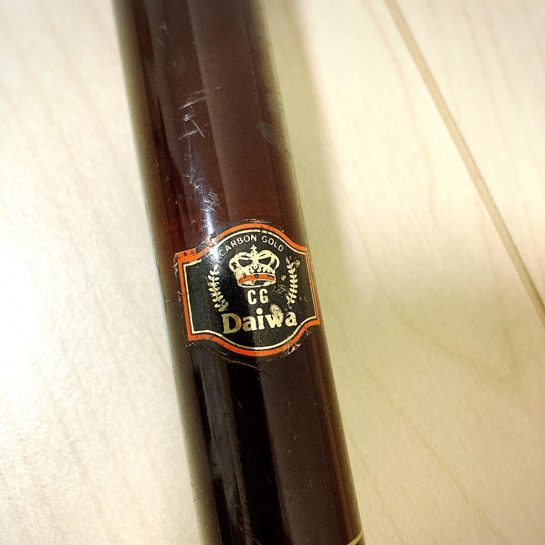 Daiwa 村雨 硬調 72 鮎竿 オールド渓流竿 カーボンゴールド 穂先付