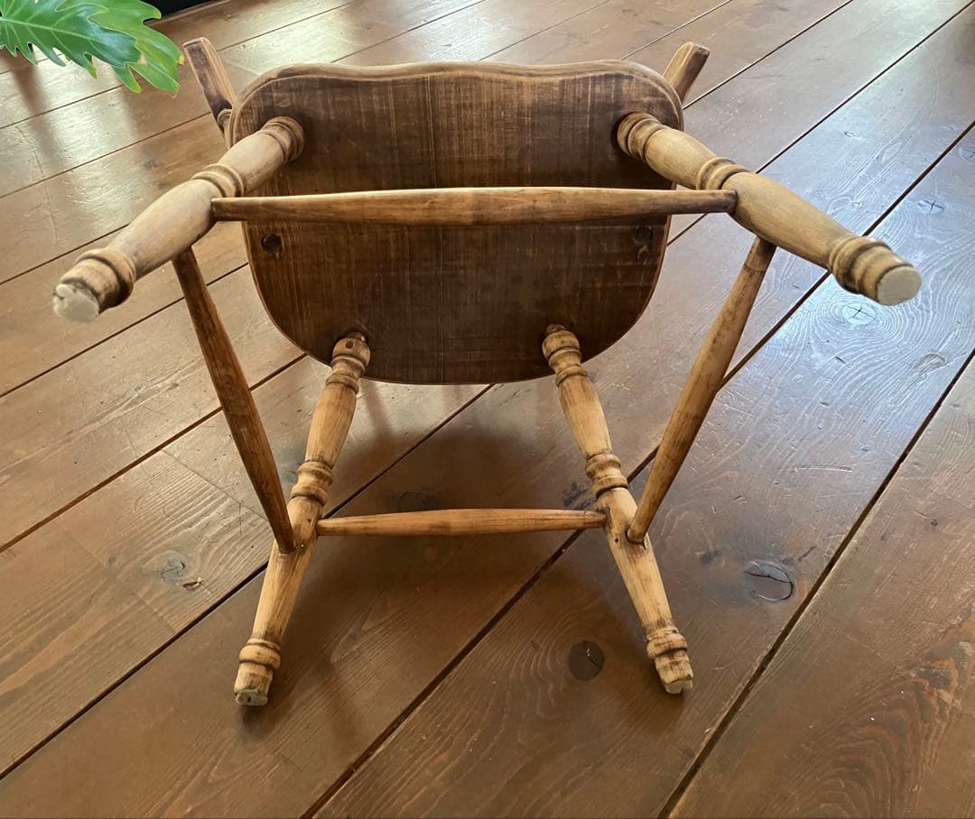 チャイルドチェア 子供椅子 ウィンザーチェア 中古家具 ナチュラルウッド