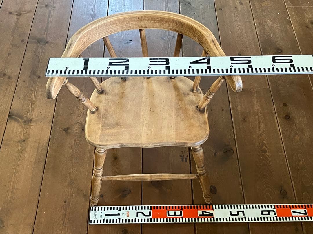チャイルドチェア 子供椅子 ウィンザーチェア 中古家具 ナチュラルウッド