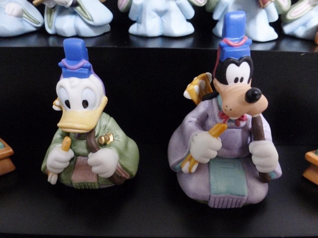 ディズニー ひな飾り 5段 ガラスケース付 雛壇 ひな壇 お雛様 ひな人形