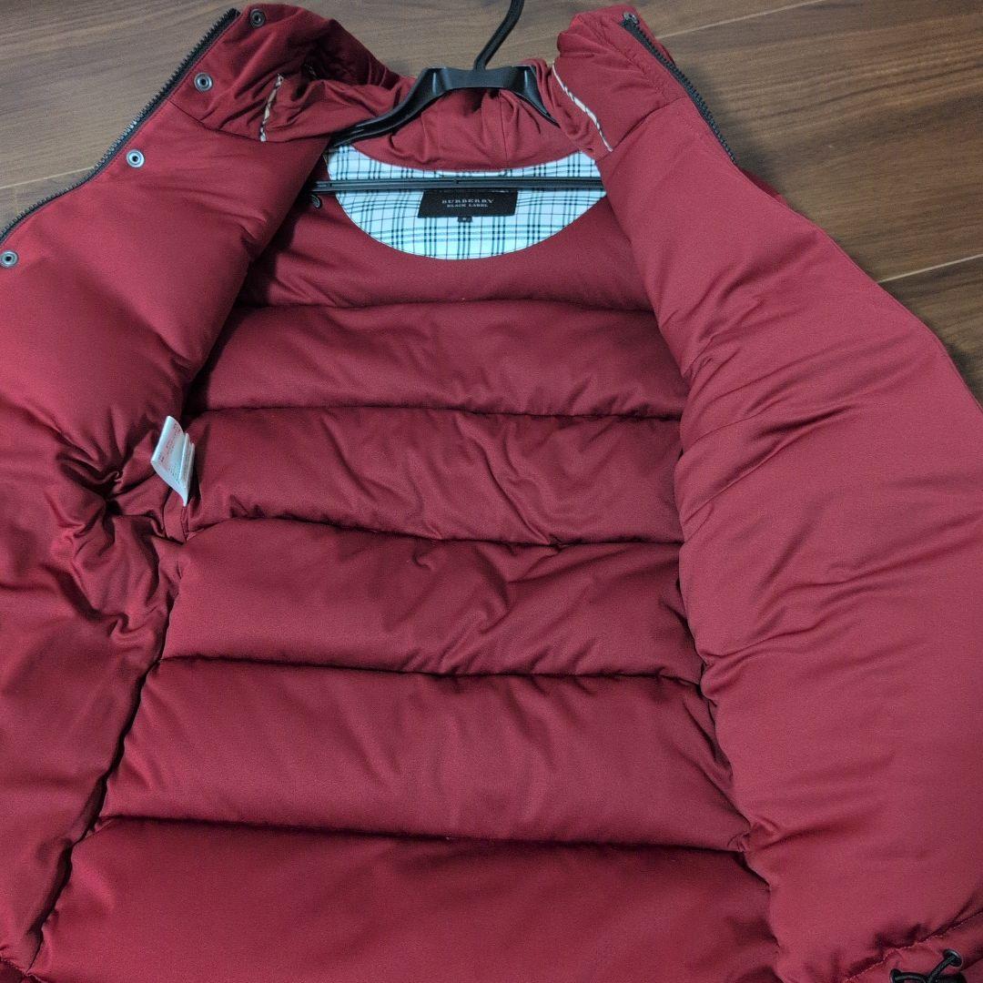 【中古】バーバリー　ダウンジャケット フード付き