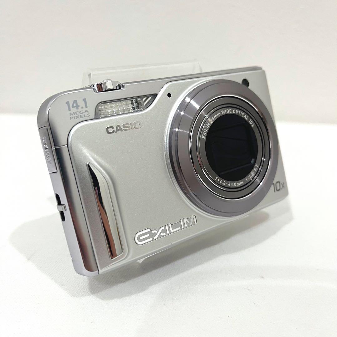 CASIO カシオ EXILIM EX-H15 デジカメ シルバー 充電器付