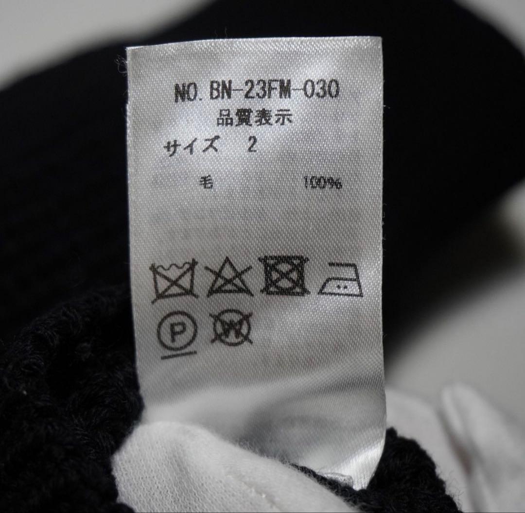 BATONER SIGNATURE CREW NECK サイズ2 ブラック