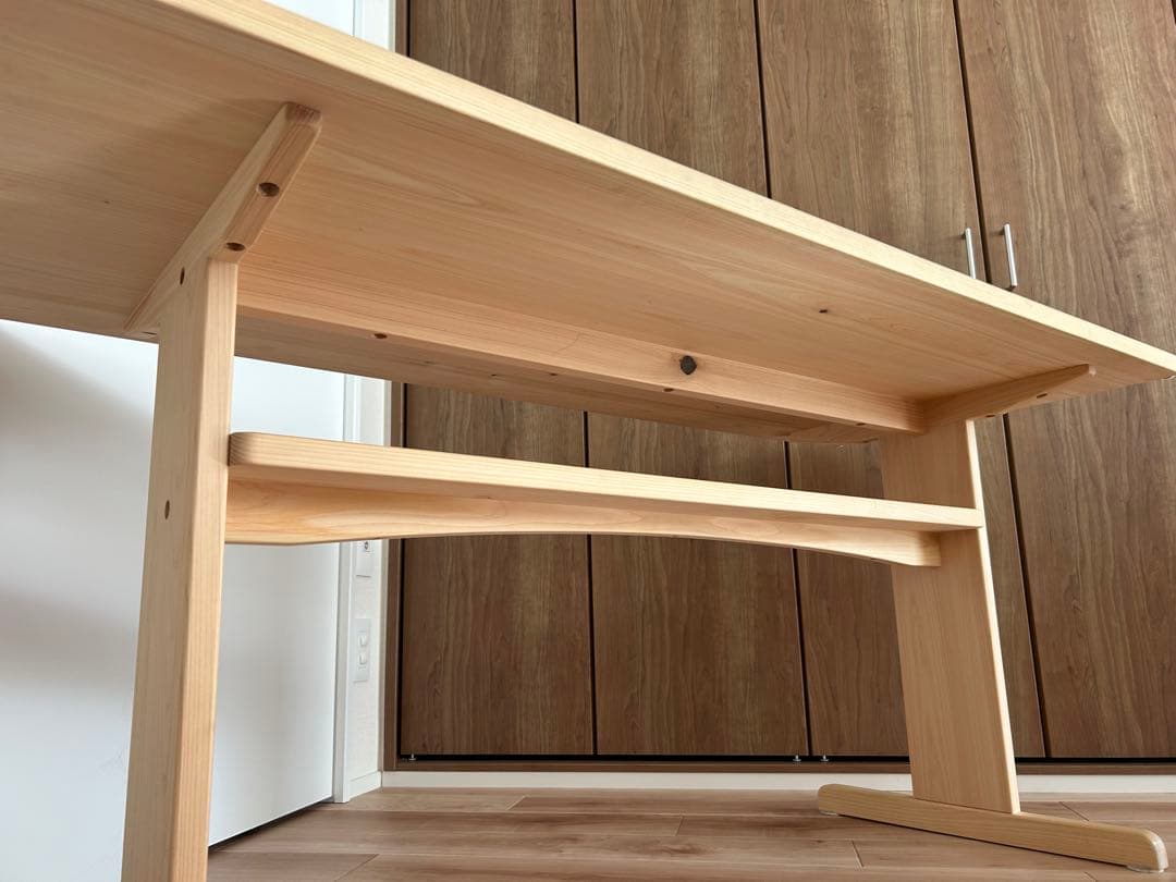 XYL キシル ダイニングテーブルT140国産ひのき無垢材 幅140cm