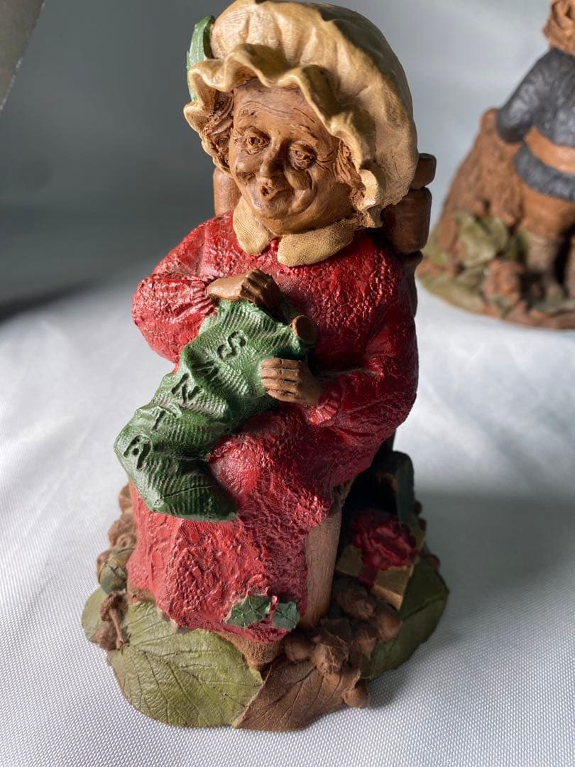 1262❣️ カリン　社　小人　　人形　3セット