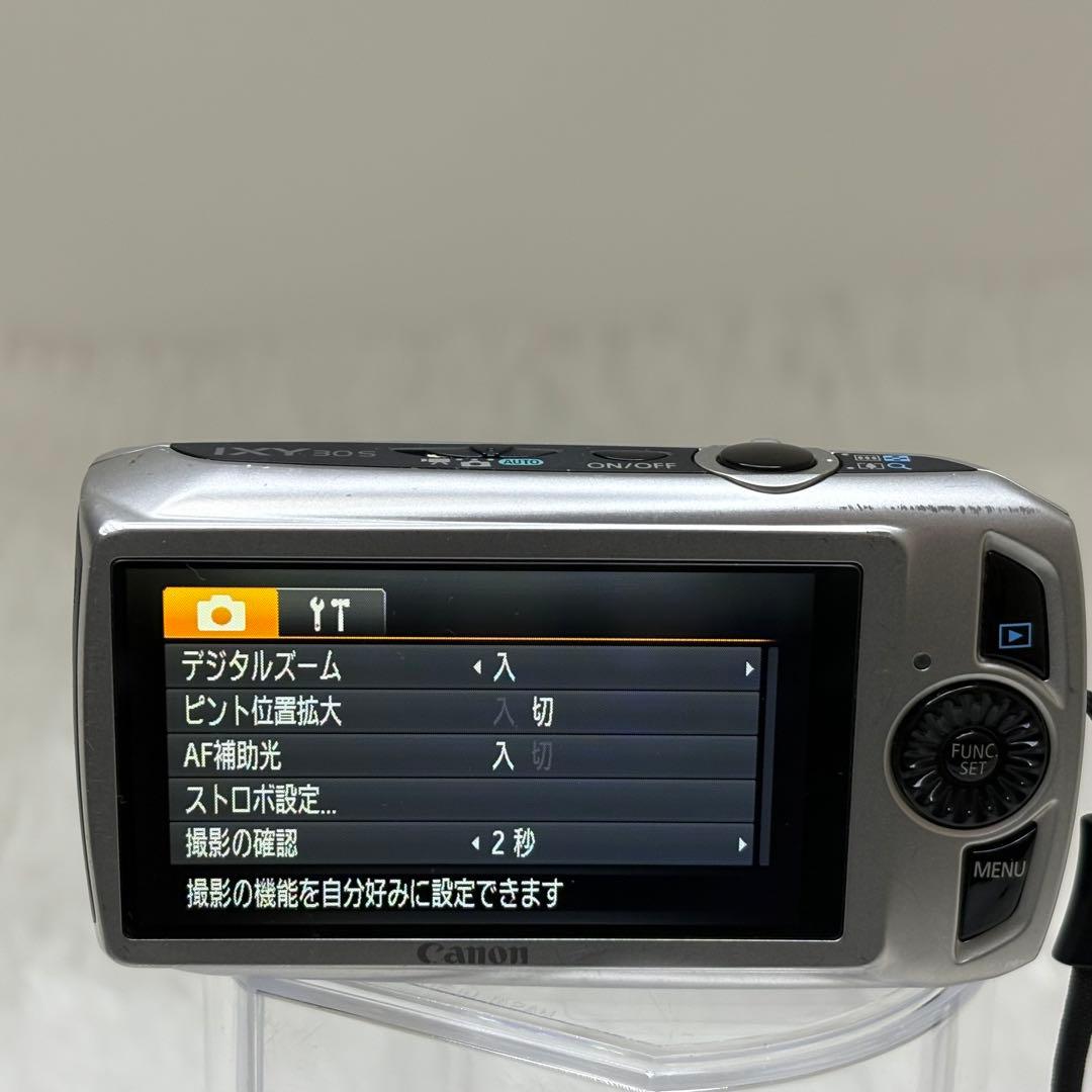Canon カメラ　IXY 30S PC1473 シルバー コンデジ　動作品