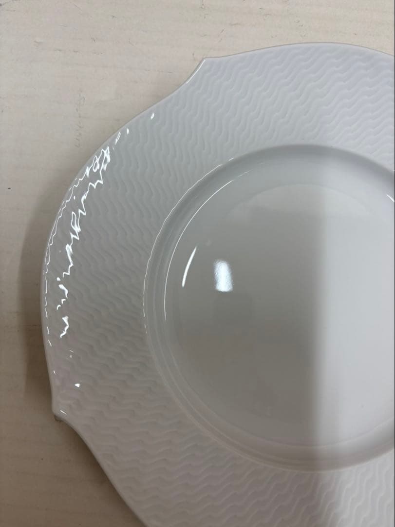 マイセン 一級品 波の戯れ プレート 2枚