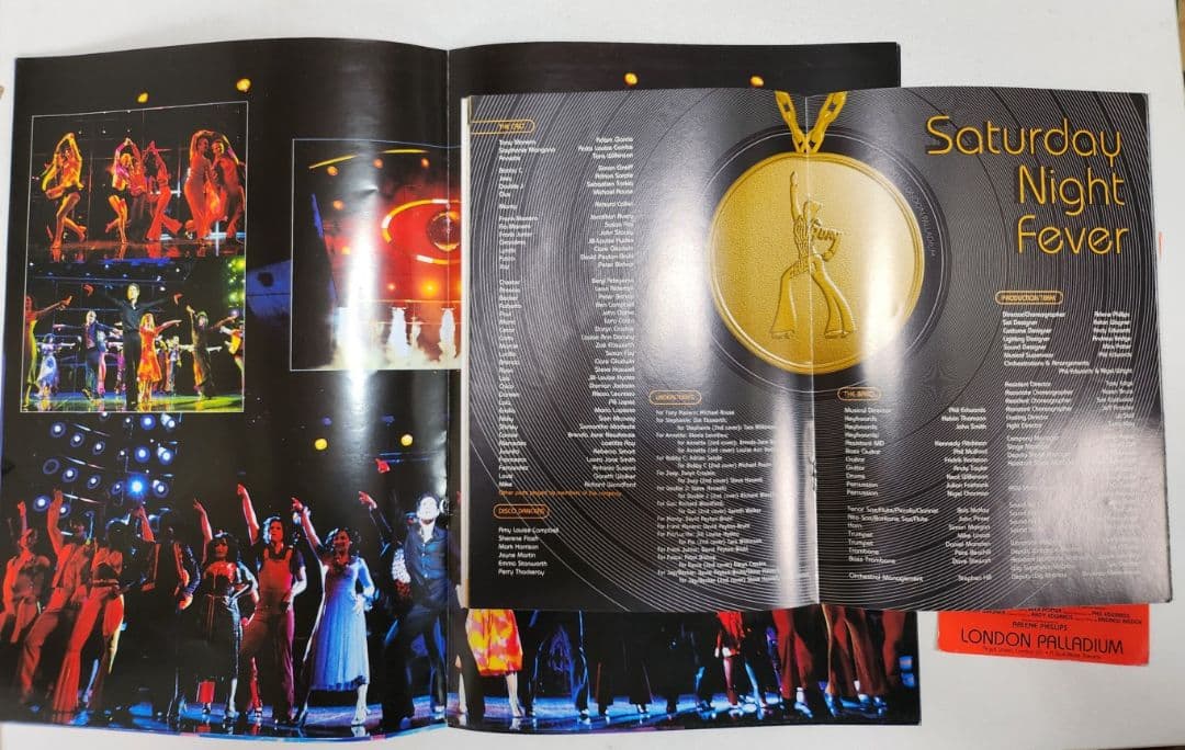 【希少】SATURDAY NIGHT FEVER◆パンフレットセット◆1998年