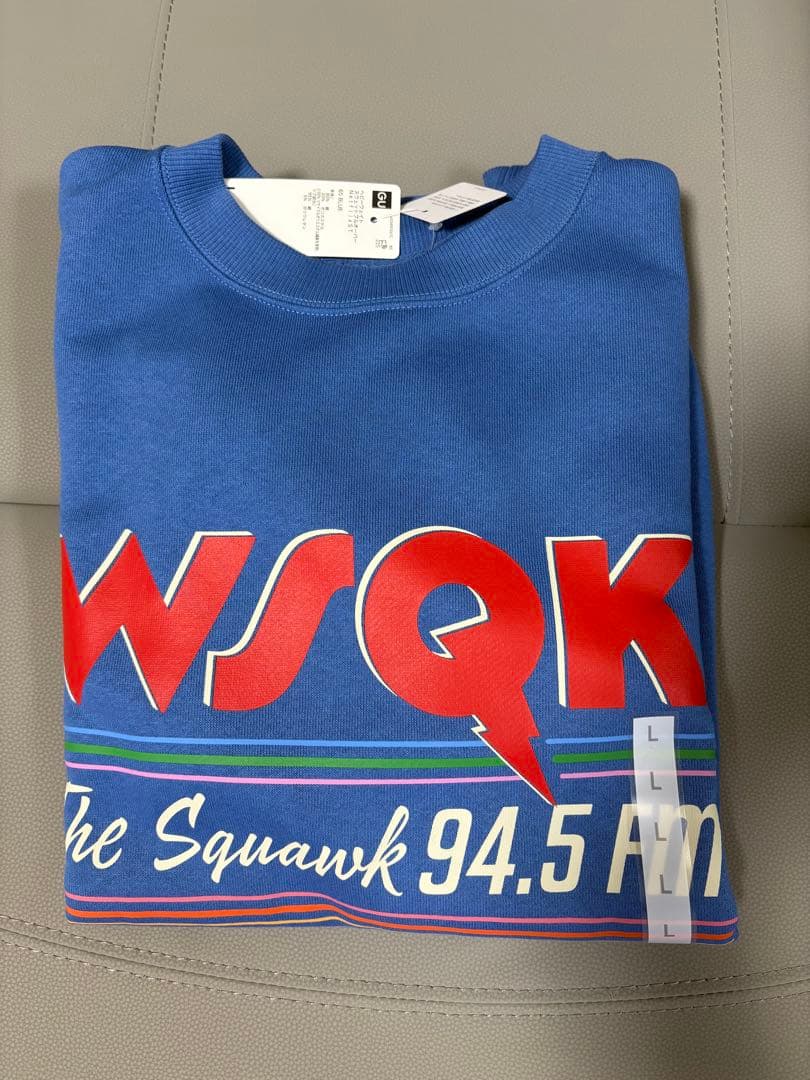 GU ストレンジャーシングス　ストシン　ヘビーウェイトスウェットプルオーバー　L