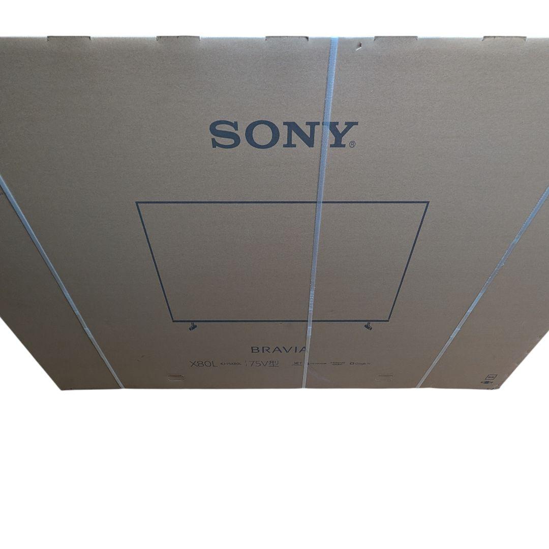 【新品未開封】SONY ブラビア 75インチ 4Kテレビ KJ-75X80L