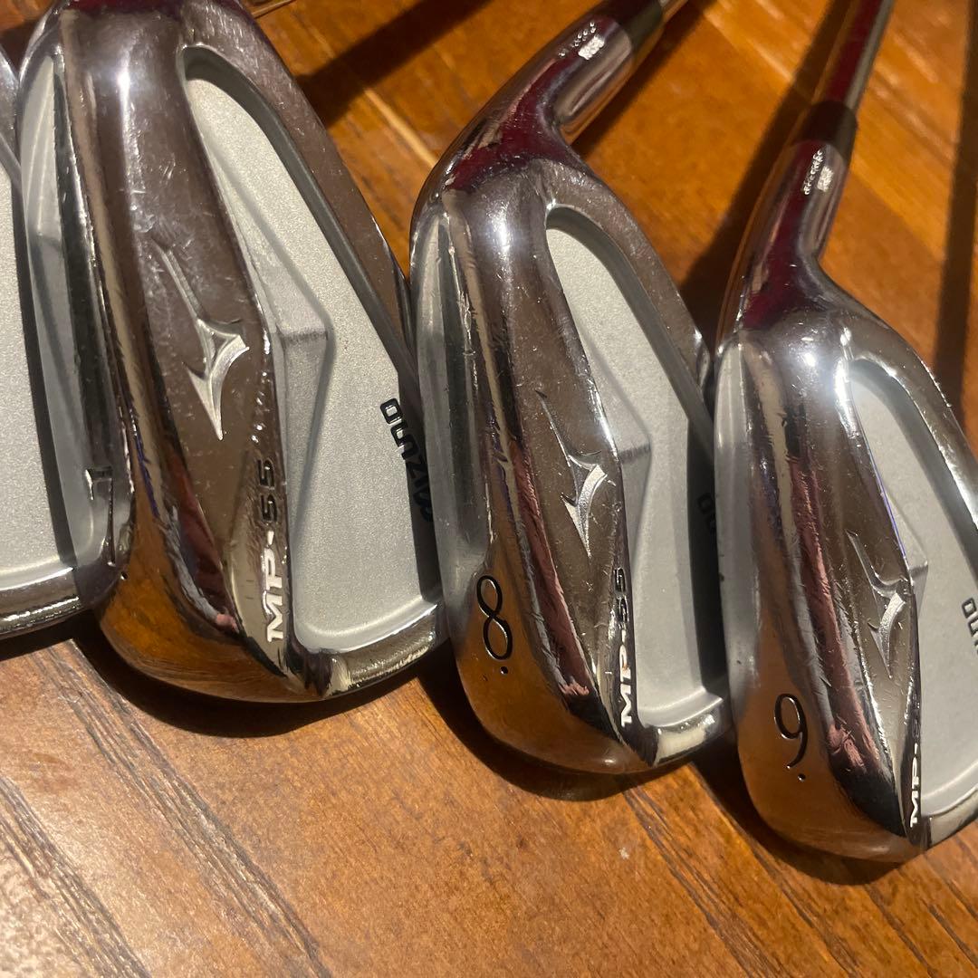 Mizuno MP55 アイアンセット 4-9 PW 7本！