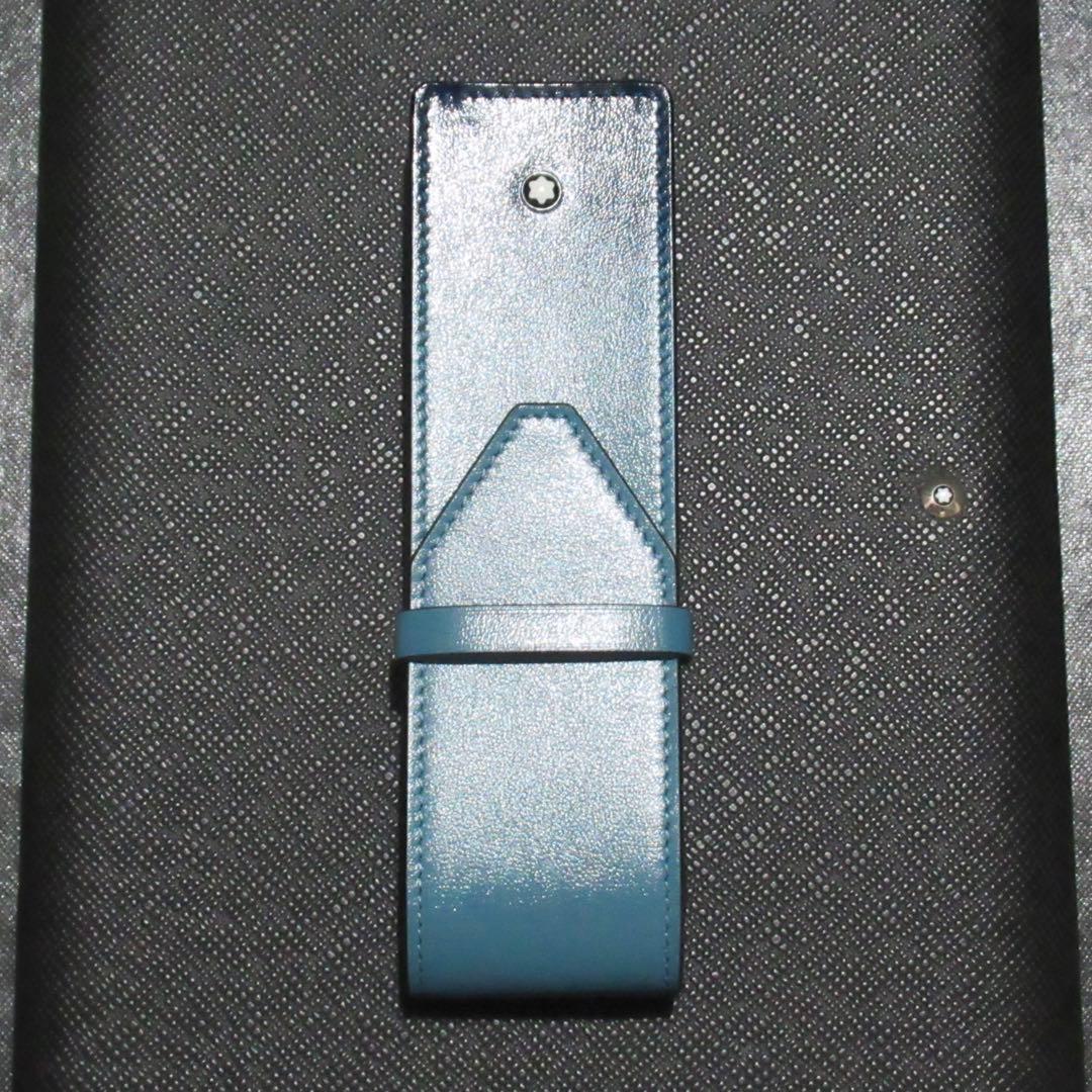 モンブラン ペンケース ペンポーチ マイスターシュテュック 2本用 199262