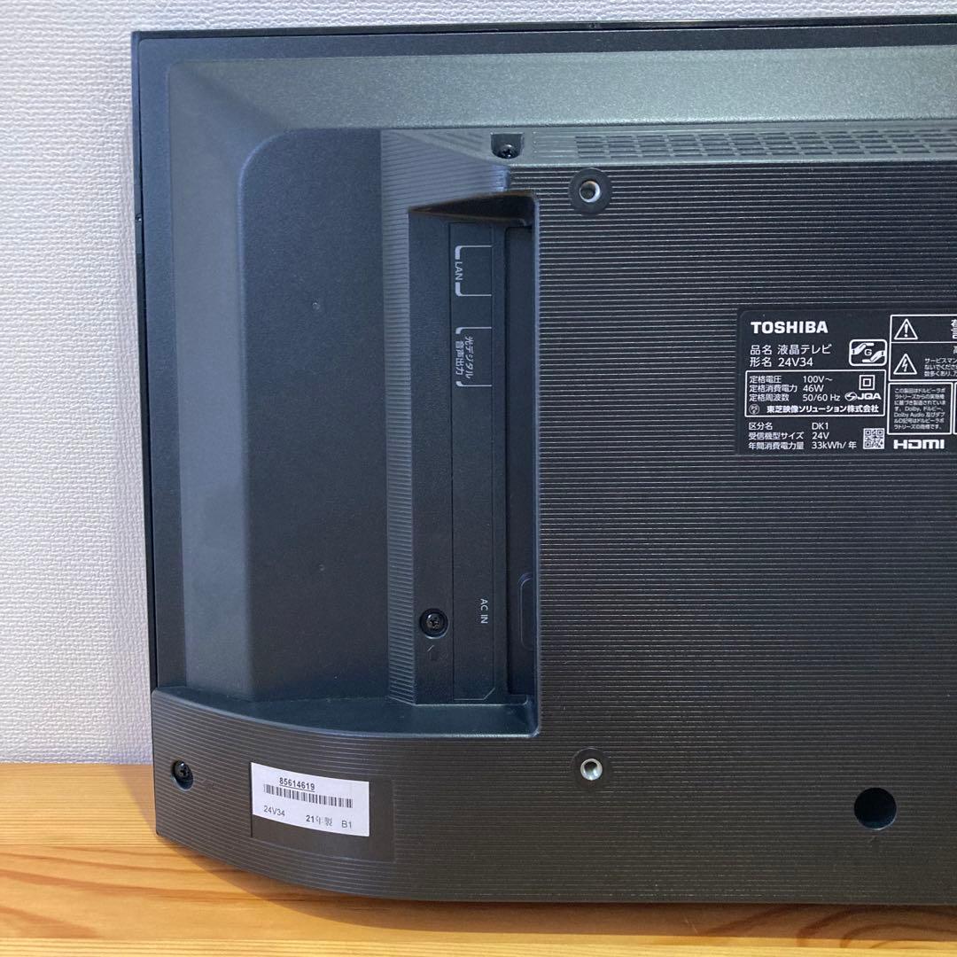 TOSHIBA REGZA 24V34 2021年製