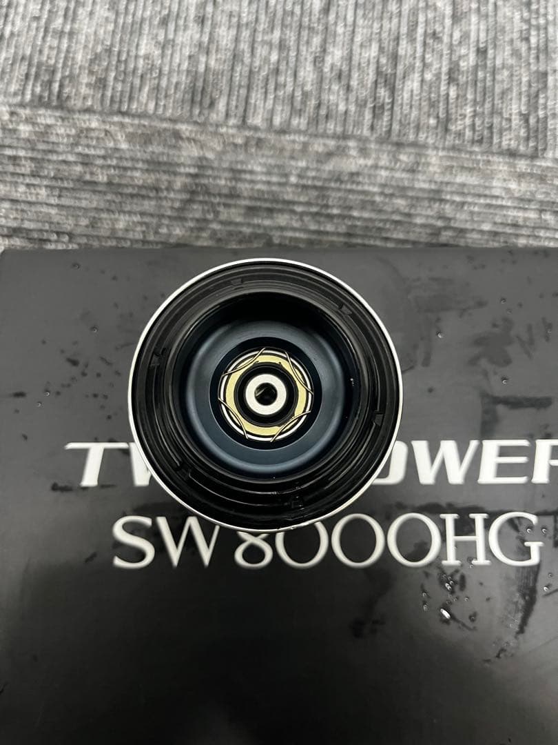 TWIN POWER SW8000HG ロングハンドル、替えスプール