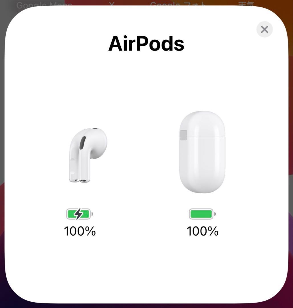 AirPods3 （第3世代）MagSafe対応
