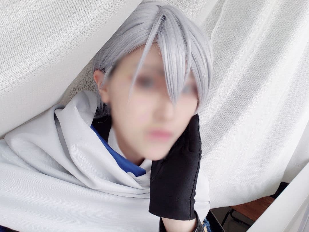 刀剣乱舞 山姥切長義 コスプレ衣装 ウィッグ付き