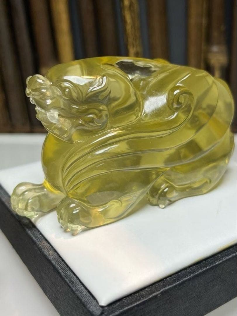 ⭐︎【天然】シトリン 置物 209.8g