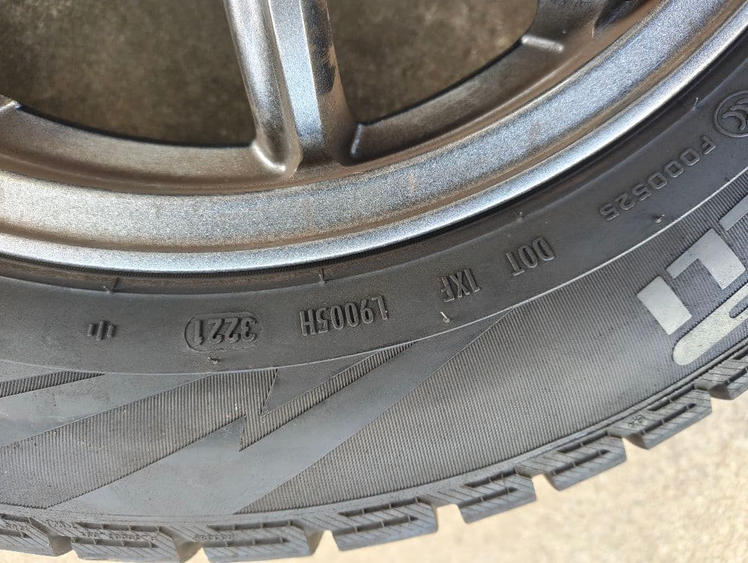 175/65R15 2021年スタッドレス アルミホイールセット