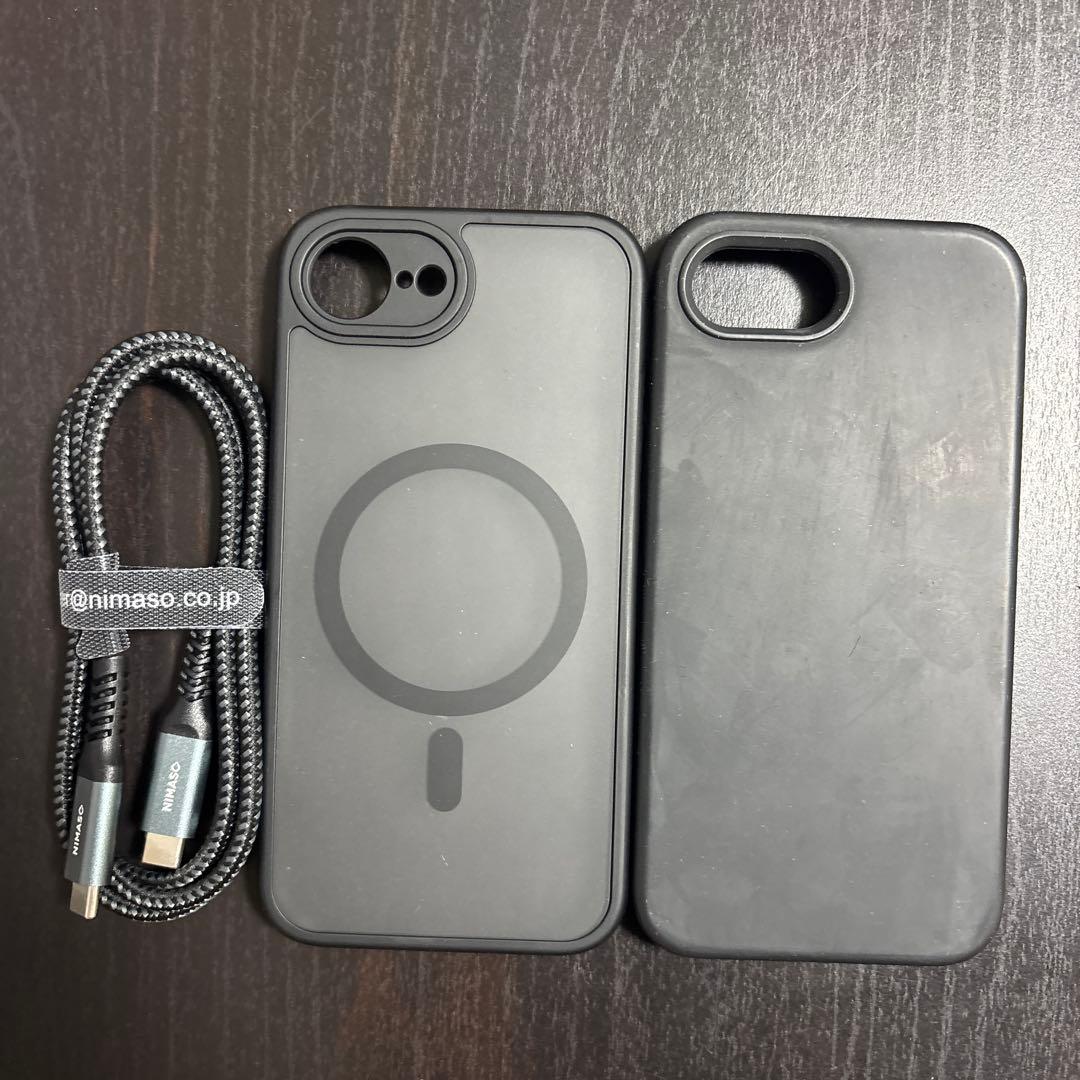 iPhone16e 128GB ブラック 美品 バッテリー100%