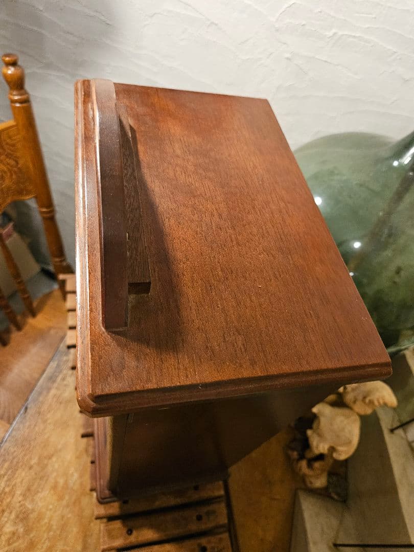 ジュエリーボックス　JPS ノベルティ　非売品　鏡　ミラー　オルゴール　昭和レト