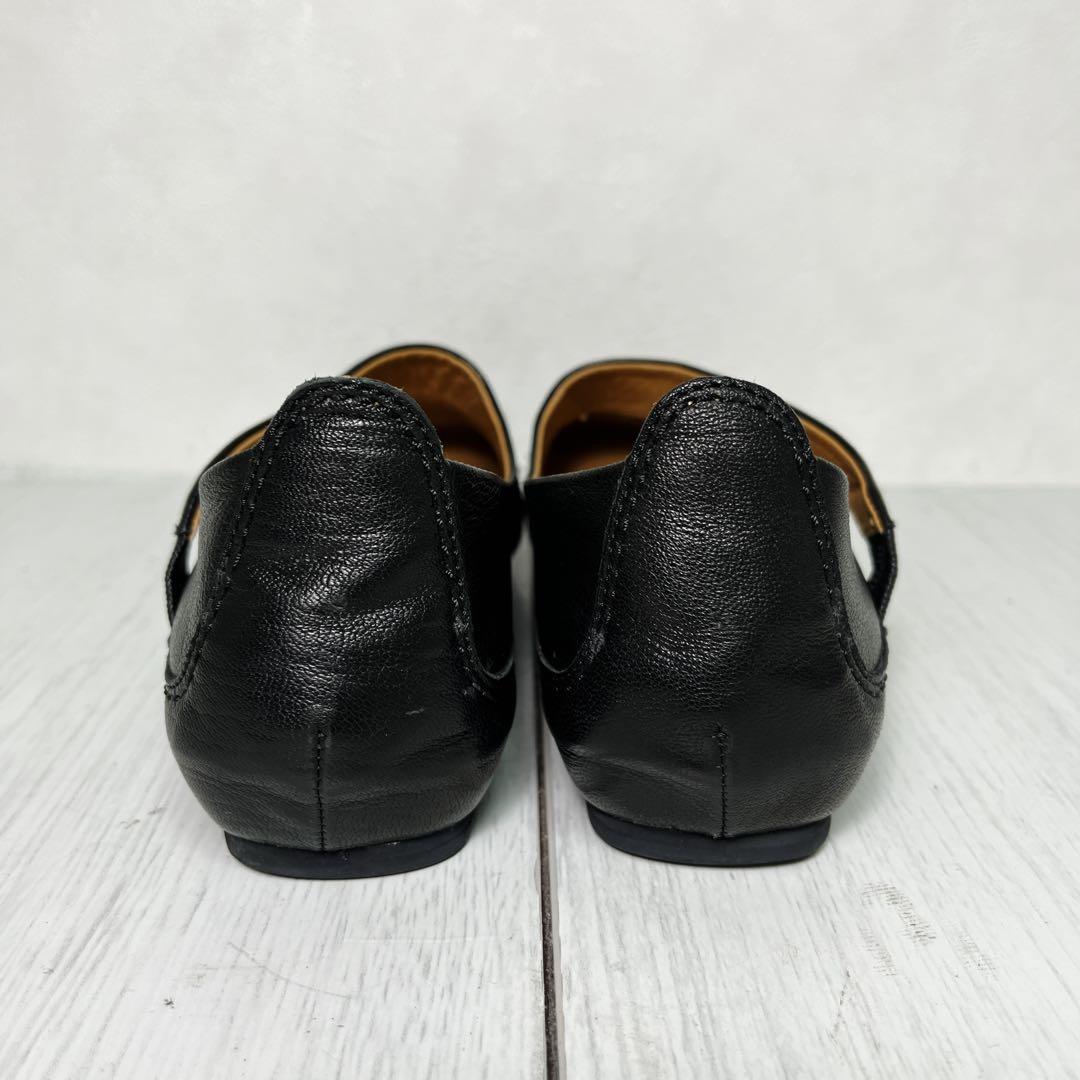 SAYA 23㎝ フラットシューズ 本革 メリージェーン