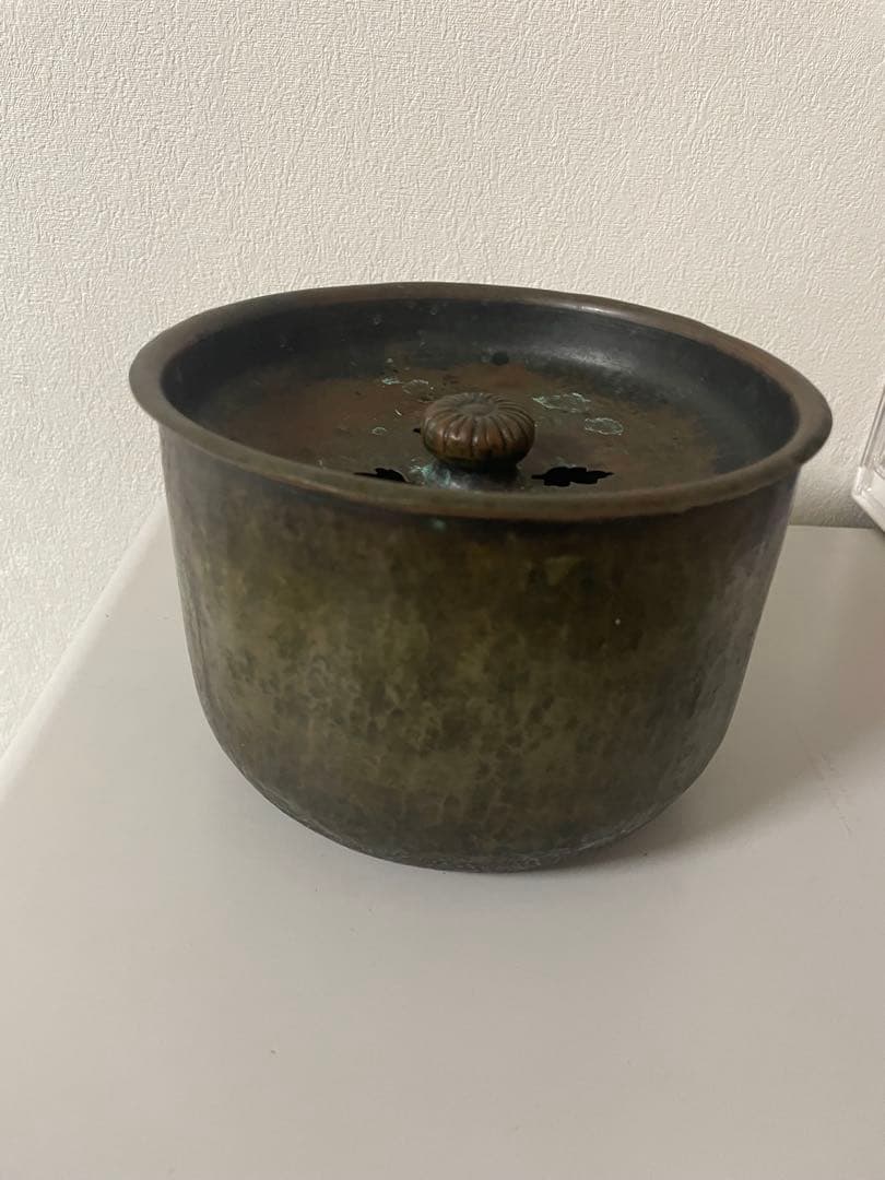 建水 茶道具台座付き