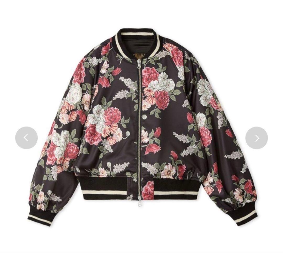 KEITA MARUYAMA エンブロイダリーリバーシブルスカジャン