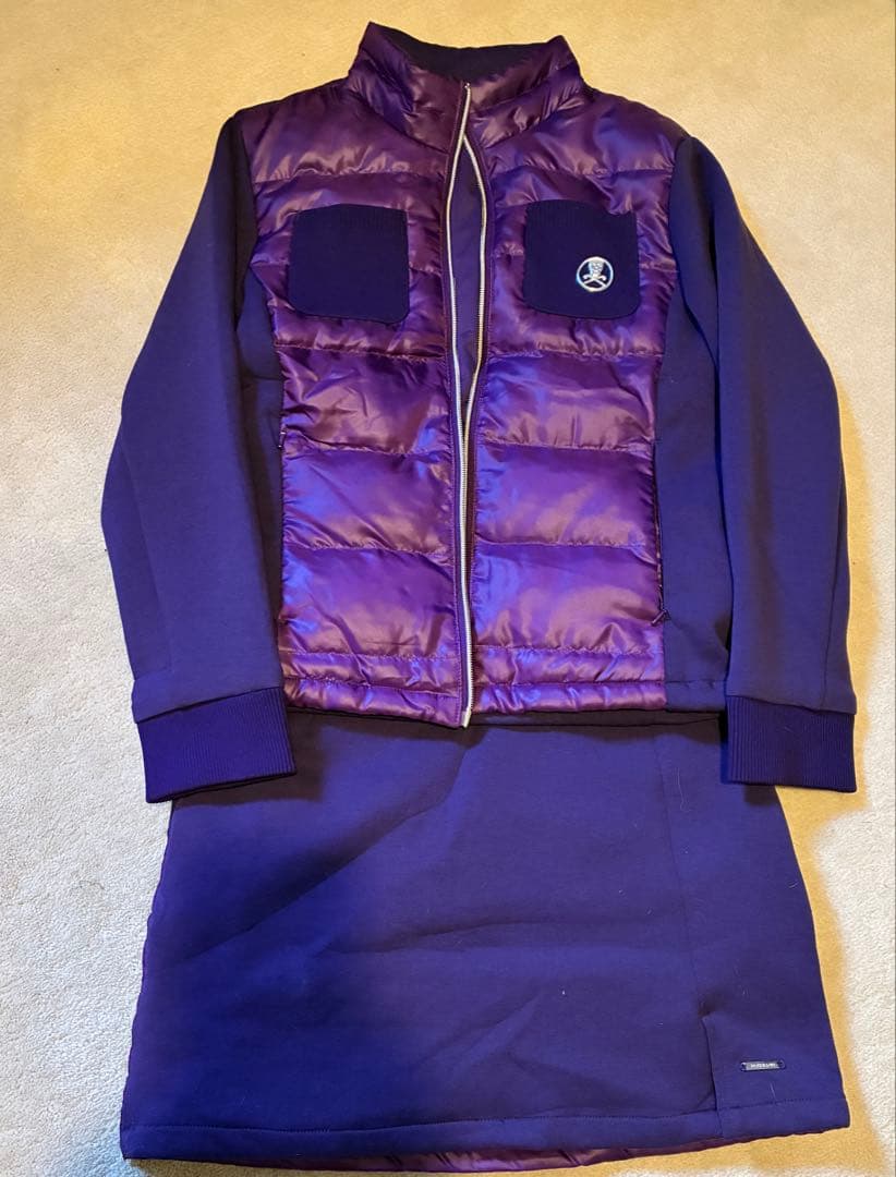 MARK&LONA OLSEN SPONGE JACKET&Skirt セット