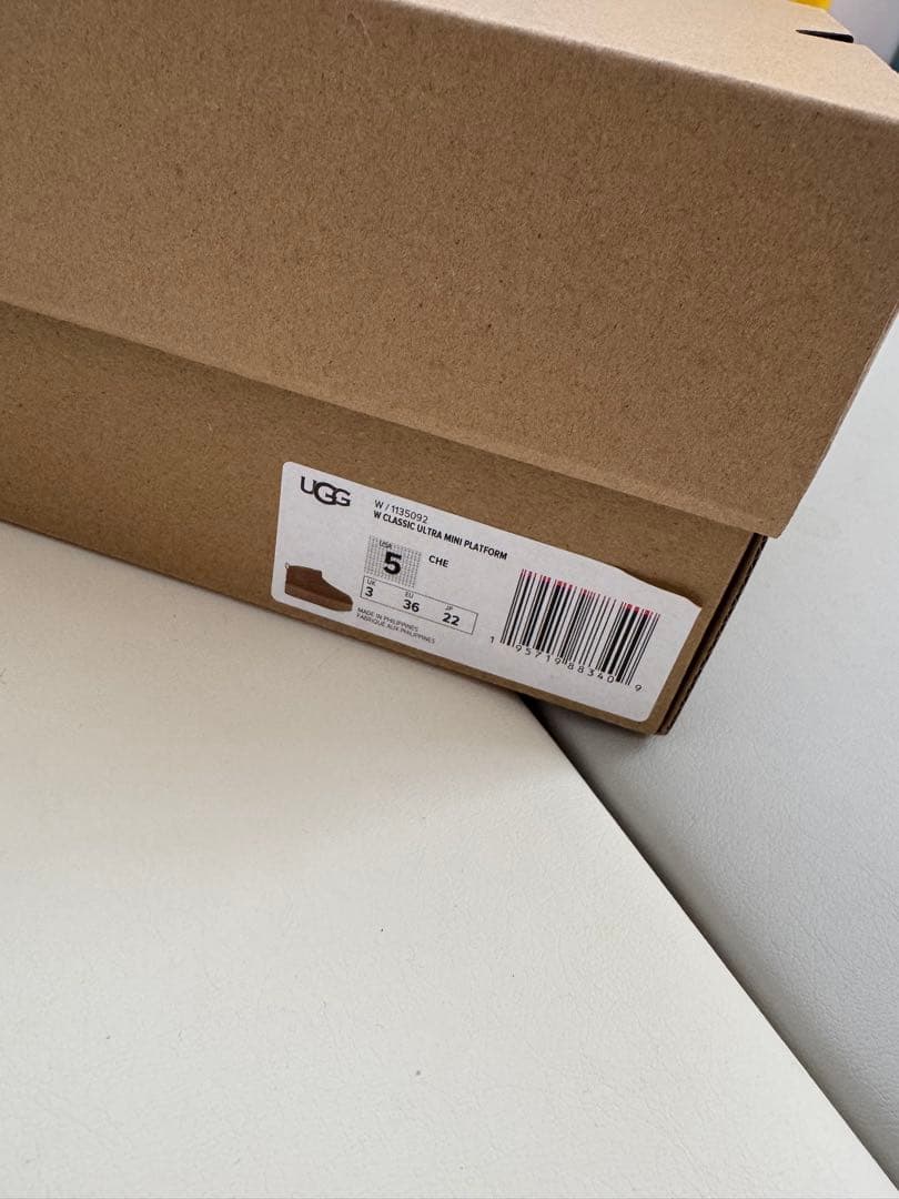 厚底 UGG クラッシックウルトラミニプラットフォーム ムートンブーツ 5