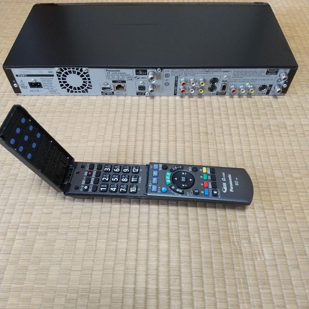 パナソニック ブルーレイレコーダー DMR-BW680