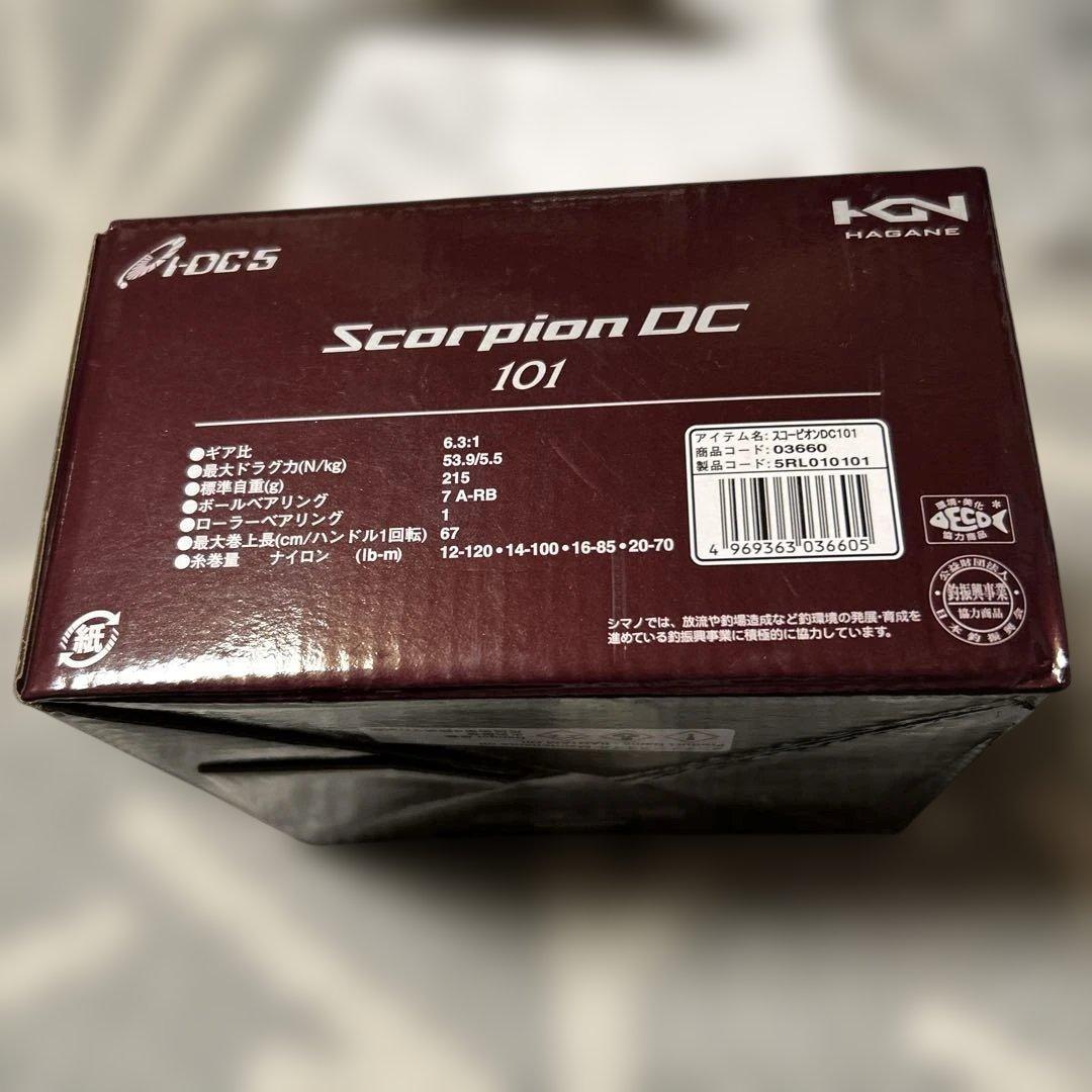 SHIMANO Scorpion DC 101 ベイトリール