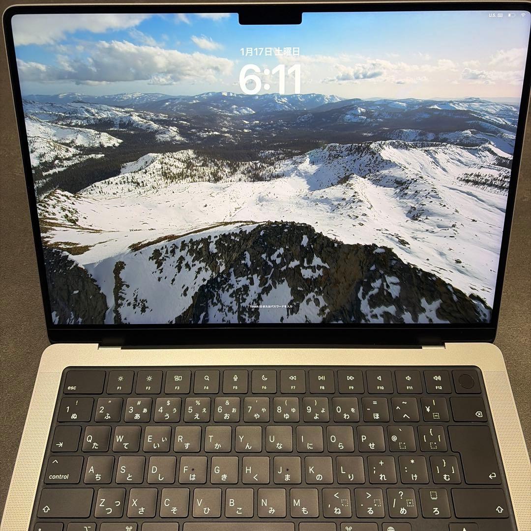 MacBook Pro M3 18GB/516GB シルバー