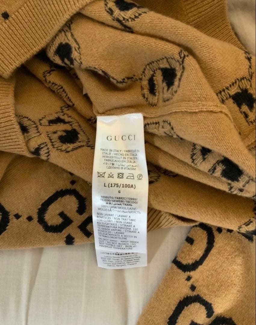GUCCI GG柄セーター