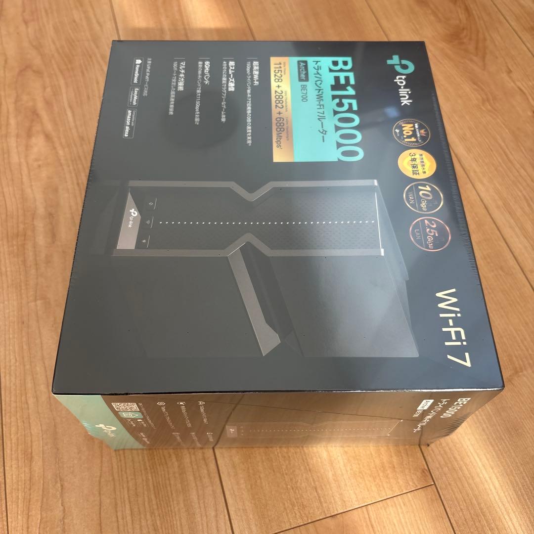 【シュリンク付未開封】TP-Link Archer BE700 Wi-Fi7