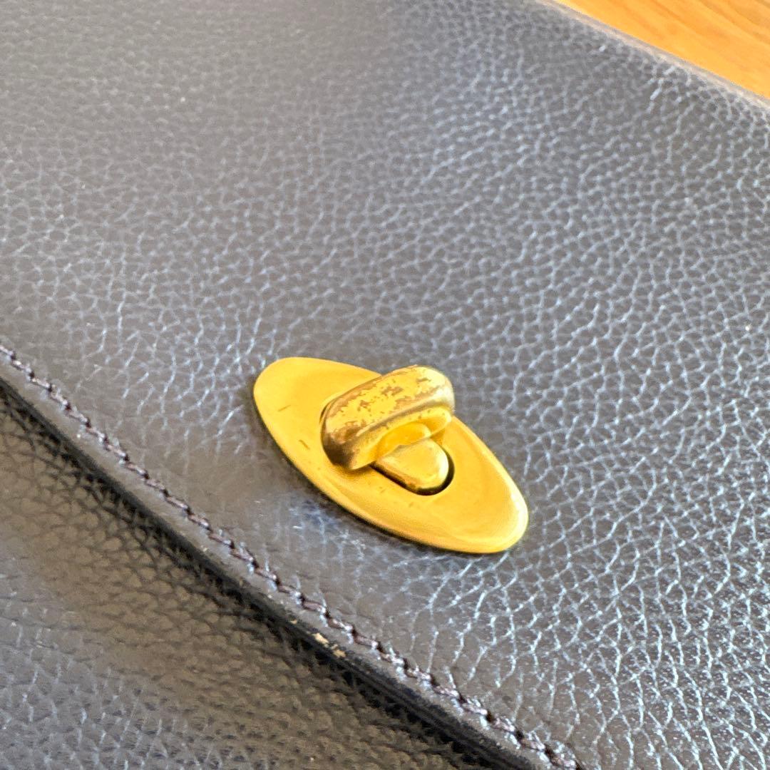 【COACH】オールドコーチ　レザー ショルダーバッグ