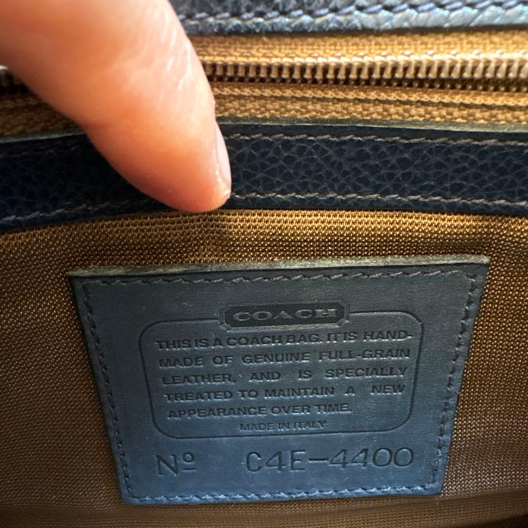 【COACH】オールドコーチ　レザー ショルダーバッグ