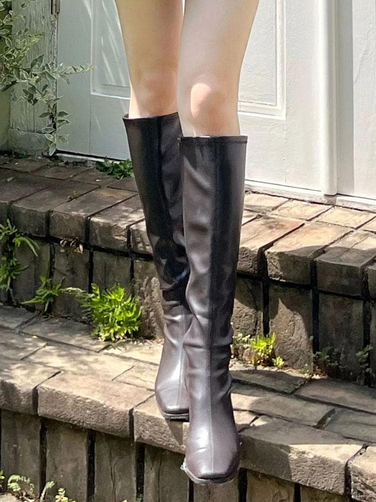 MERCURYDUO ストレッチロングブーツ 38サイズ