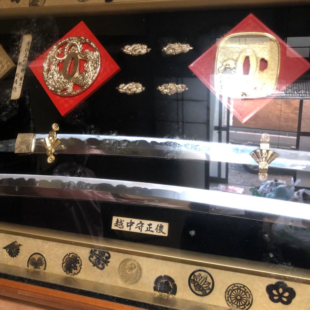 日本の刀剣額装アート　額