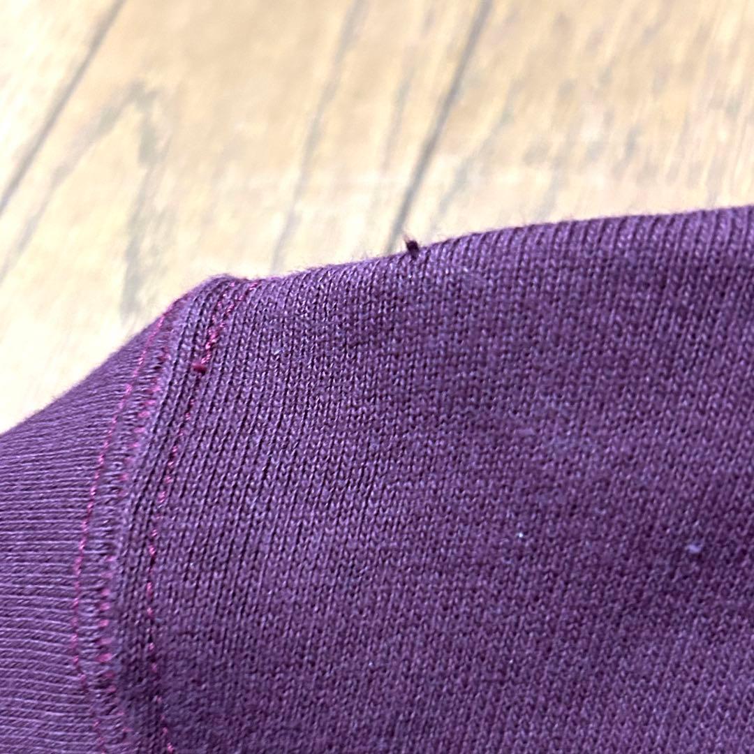 XLサイズ！ウエアハウス warehouse 古着スウェット ボルドー 44