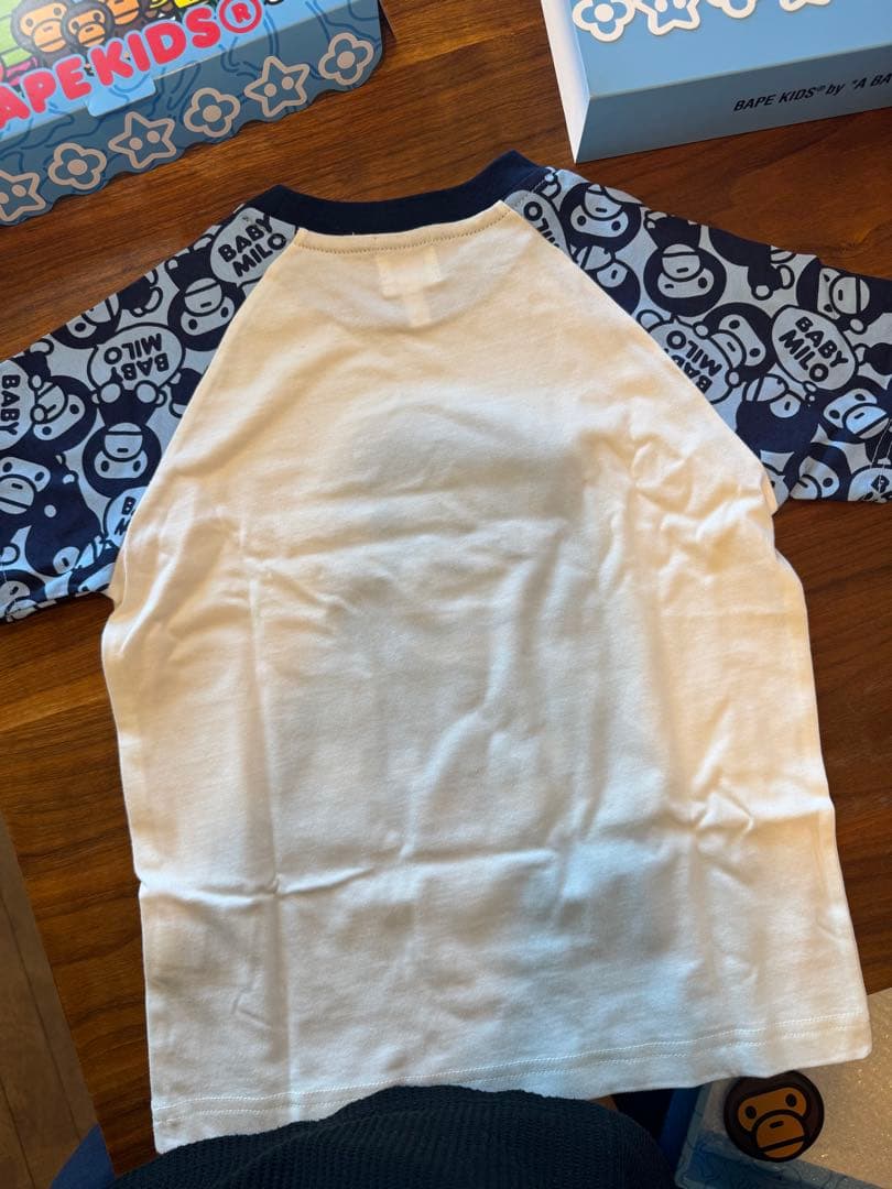 新品⭐︎BAPE KIDS BABY MILO Tシャツ・パンツセット　120cm