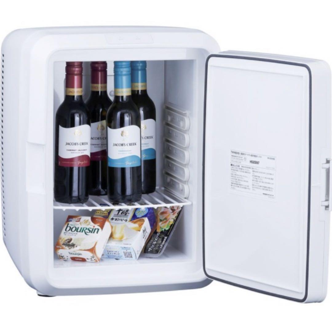 【展示品】HR-EB08W 2電源式ポータブル電子適温ボックス　ツインバード