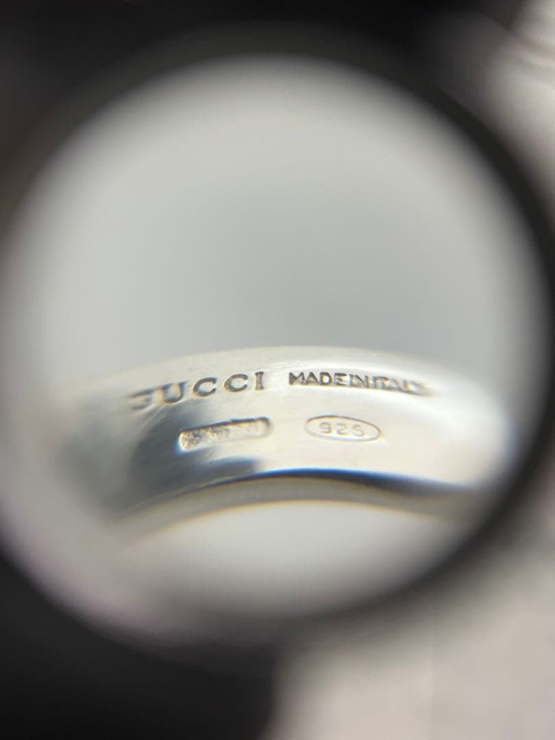 超美品　オールドグッチ　GUCCI カットアウトG フープピアス　トムフォード期