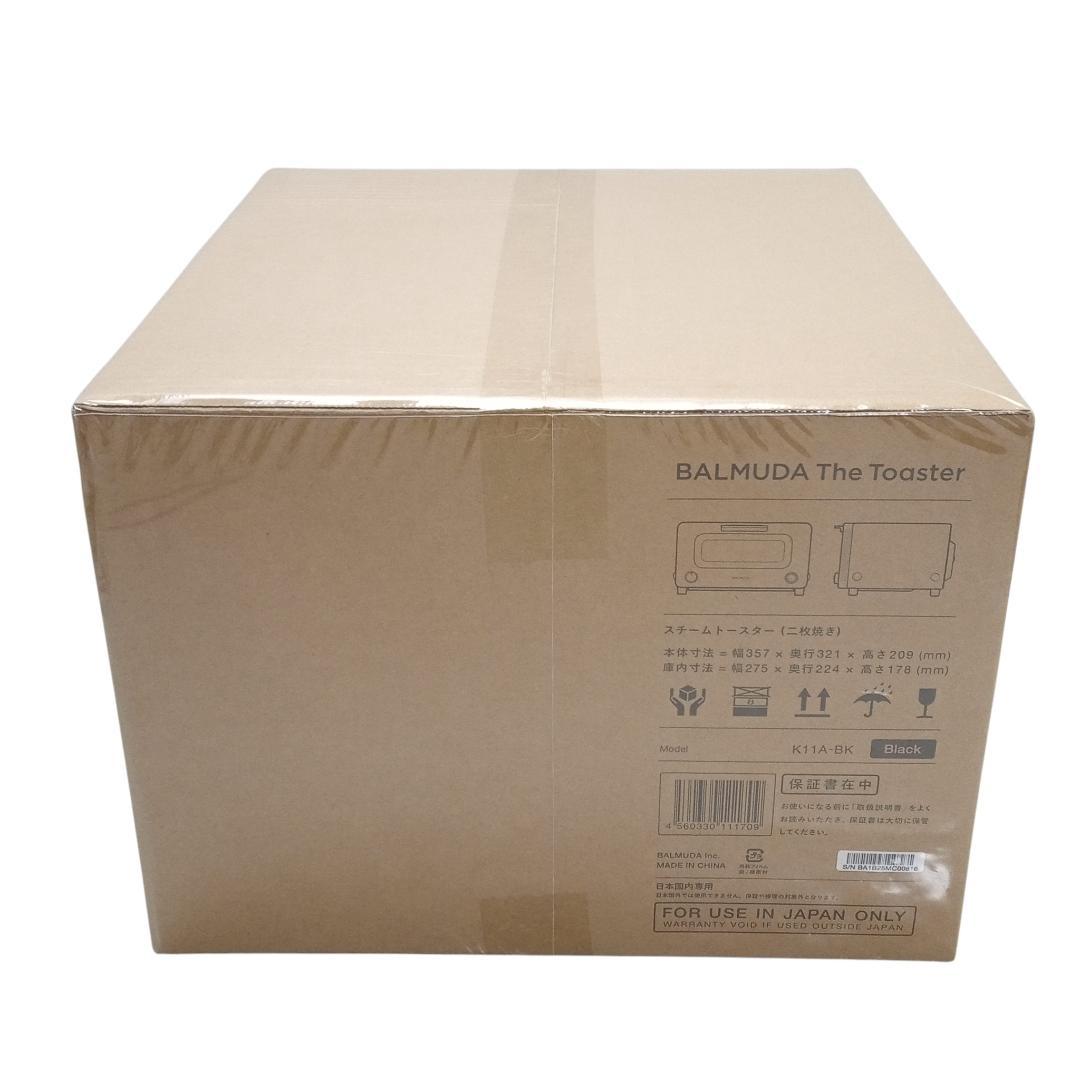 r*s様 【新品未開封】バルミューダ 黒 スチームトースター K11A-BK