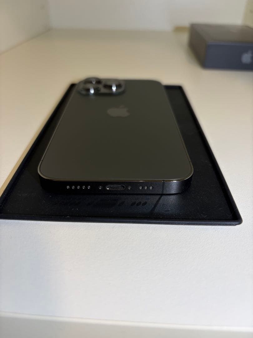 Apple iPhone 13 Pro グラファイト ひび割れ、端子不良